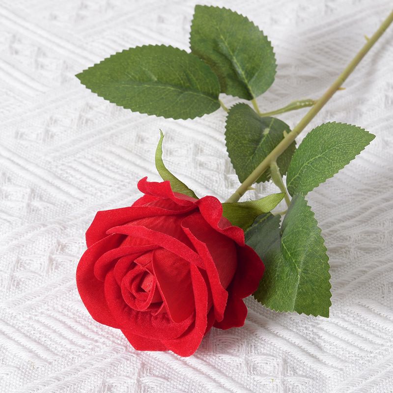 Faux rose stem- Valentine