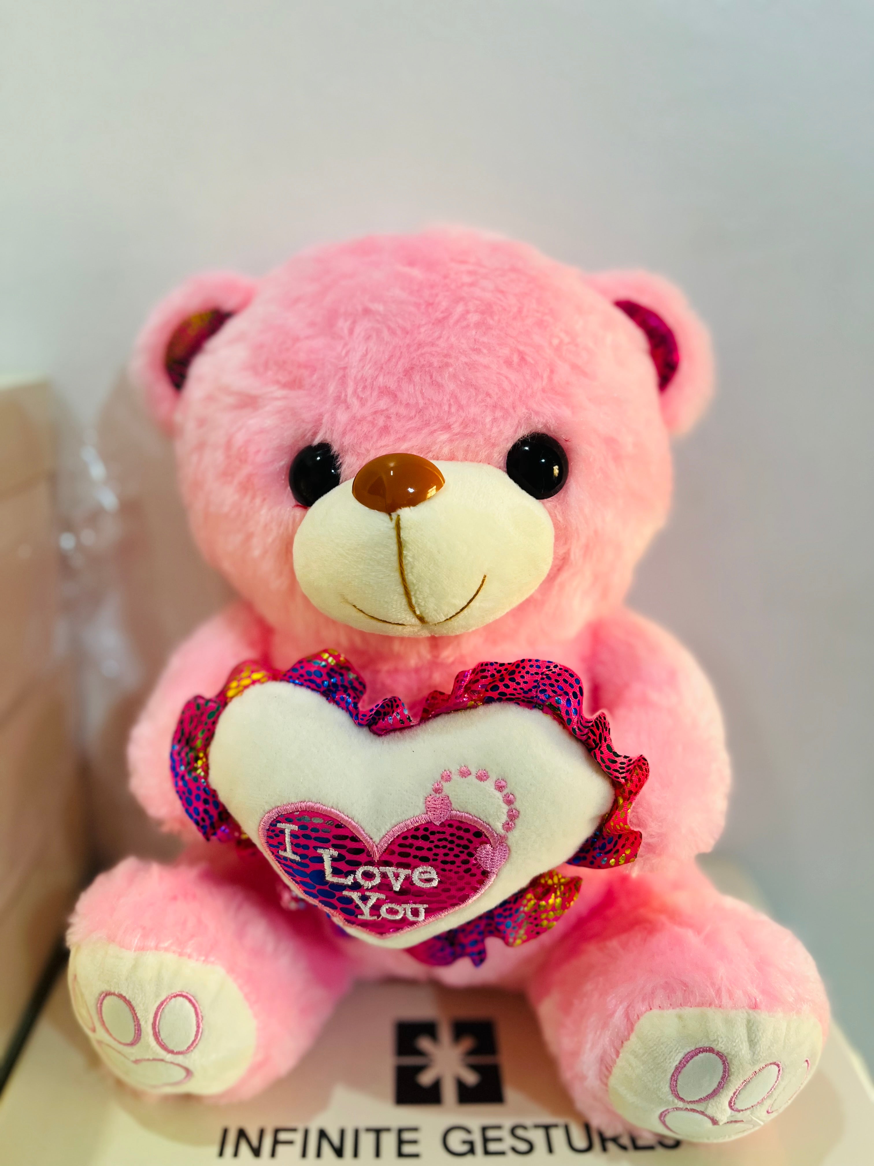 Fluffy Valentine Teddy Bears