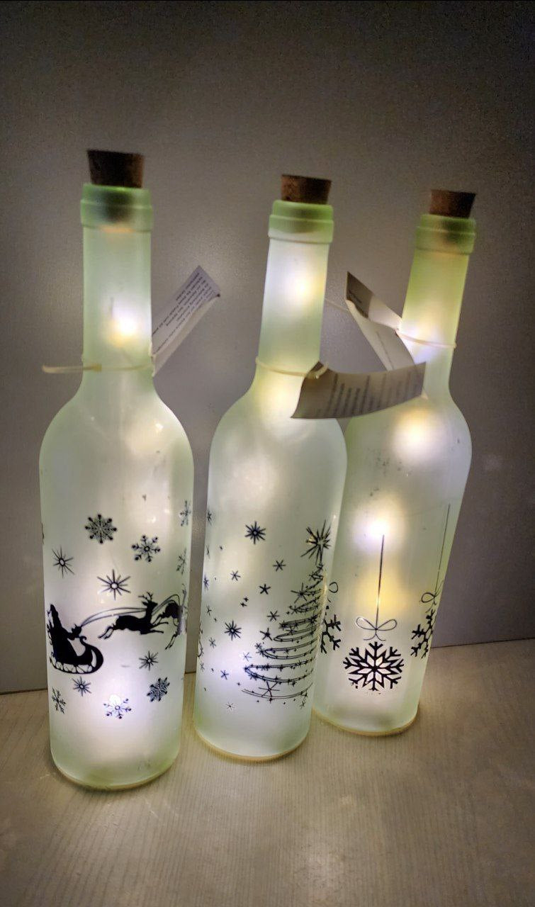 Bottle Shaped Lamp