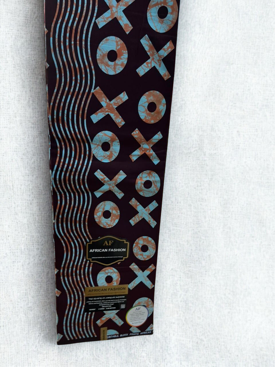 Patterned Ankara Fabrics