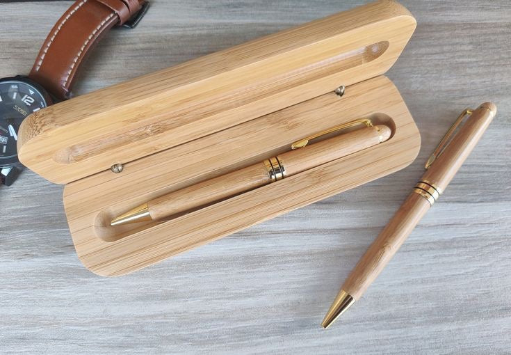 Wooden Pen with Case