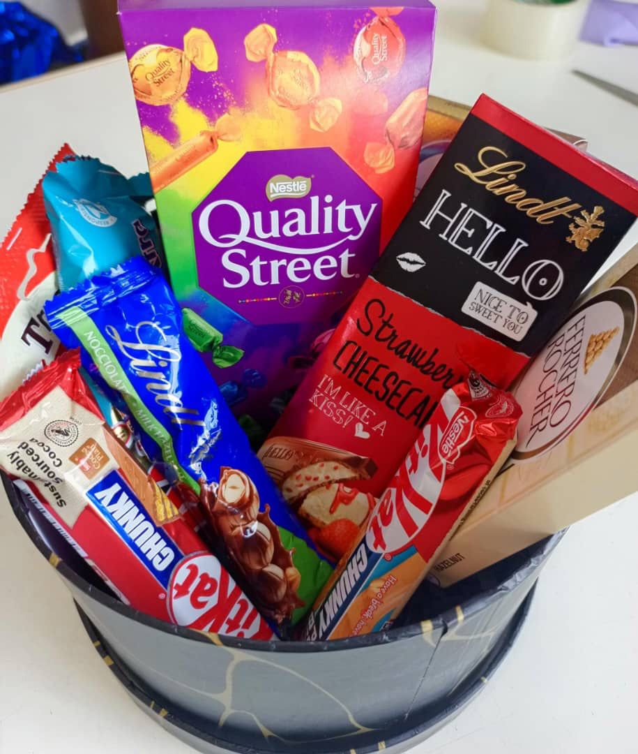 Quality street chocolate treat box