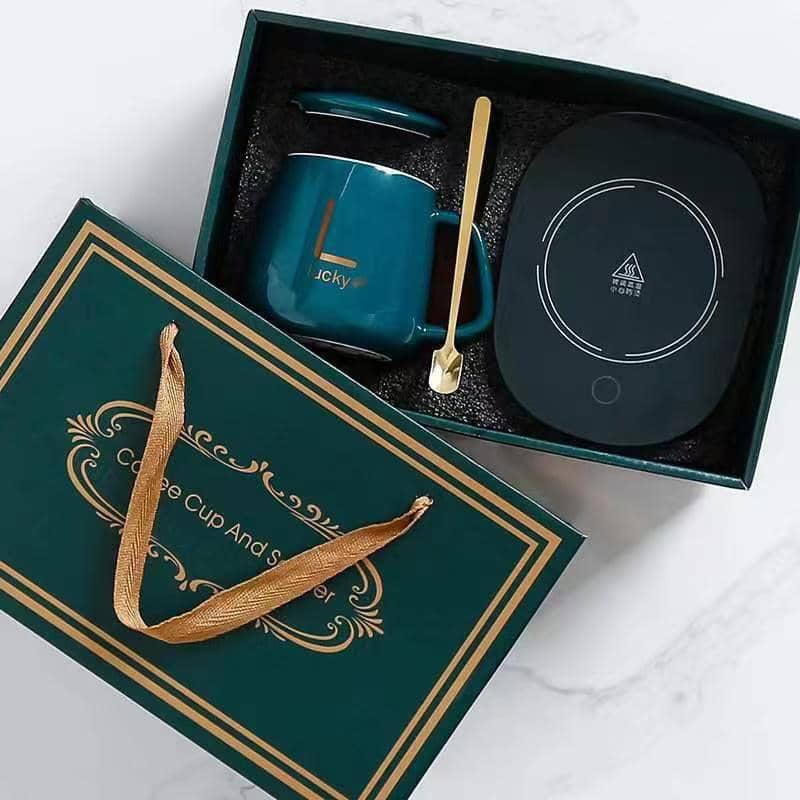 Coffee Cup with Heating Pad